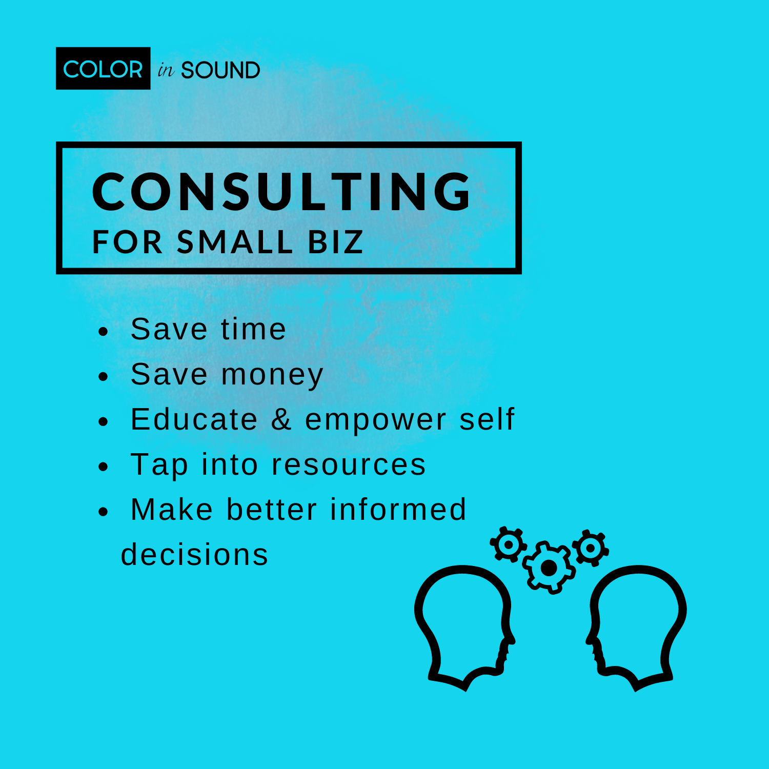 Consulting For Small Business by Color In Sound