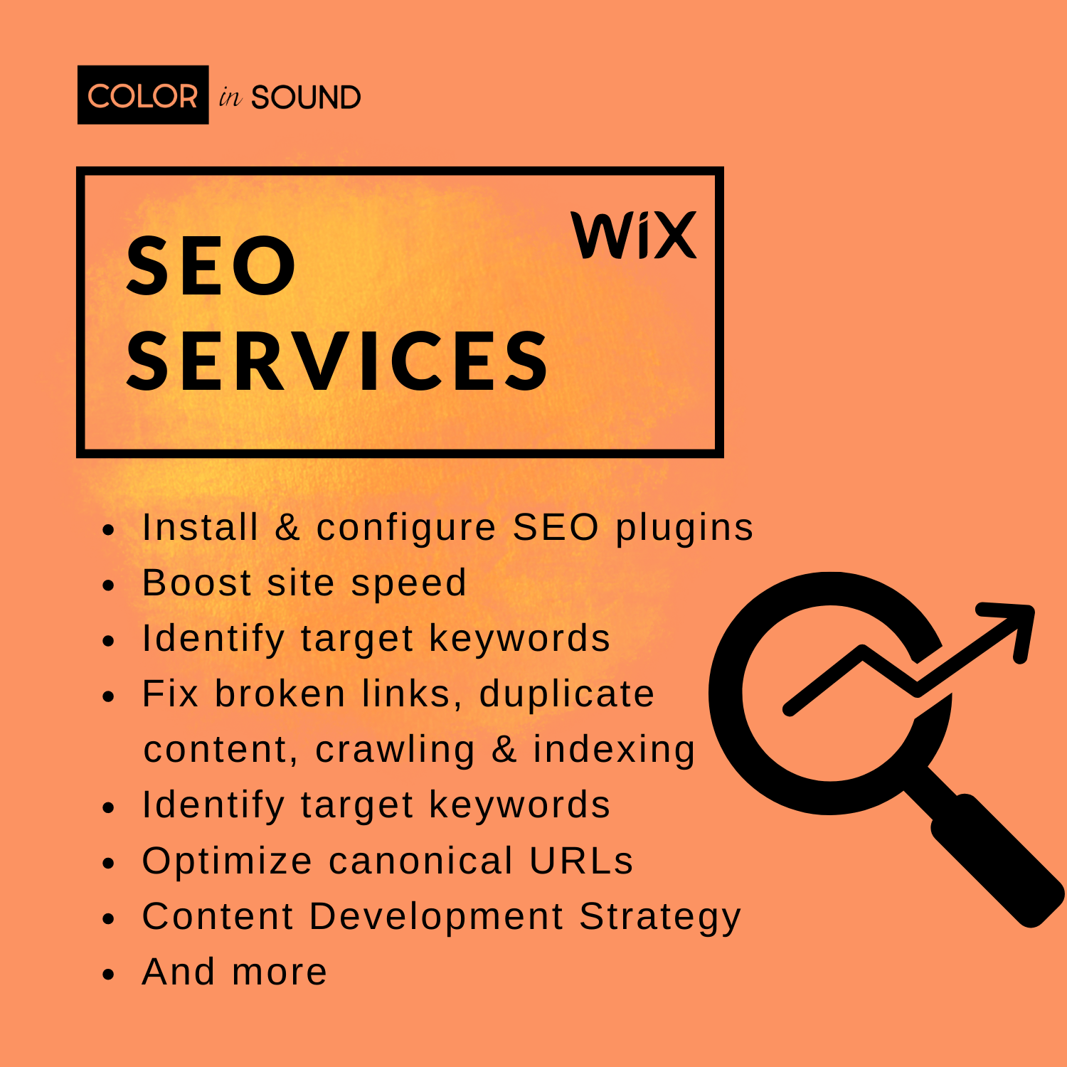 SEO Services for WIX Website