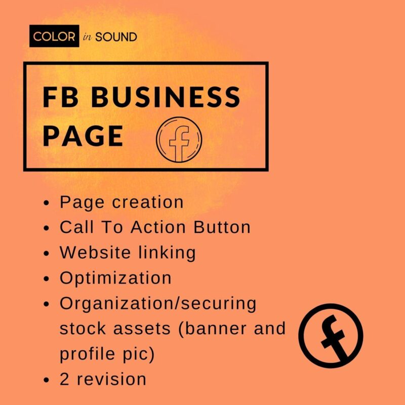 Facebook business page service by CS tier 2